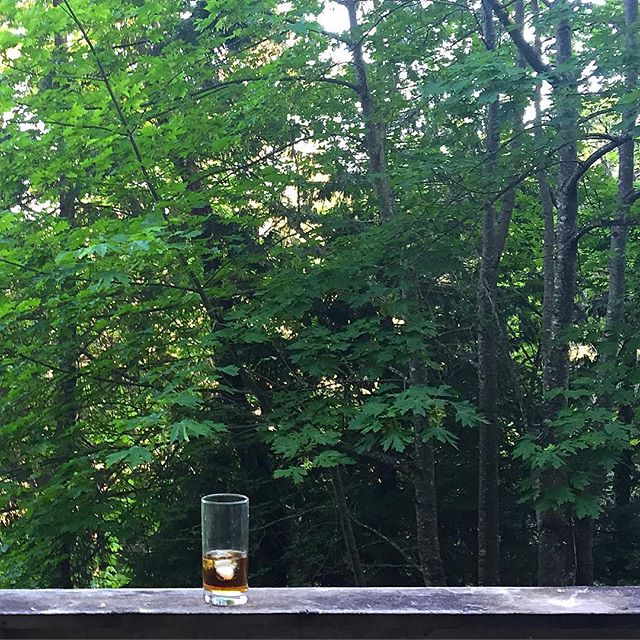  Last night on Salt Spring before heading back to the mainland. So I'm toasting this incredible place, the week I've gotten to spend here and all the amazing inspiration it holds. Also, I realize this entire week has been shots of drinks and various views of nature and to be truthful, I haven't had a huge appetite being away this week. My meals have mainly consisted of leftover black bean veggie burgers and roasted veg I brought with me and hummus with raw veggies and cheese. Yep that's about it. Haha - so I haven't had much to share that way. I took it this retreat as a respite from cooking for the book (or at all) and just kept it nice and quiet like. We'll be back to regularly scheduled programming tomorrow. But tonight, we cheers.  Ya with me? What are you feeling grateful or lucky for right now? Tell me things. 