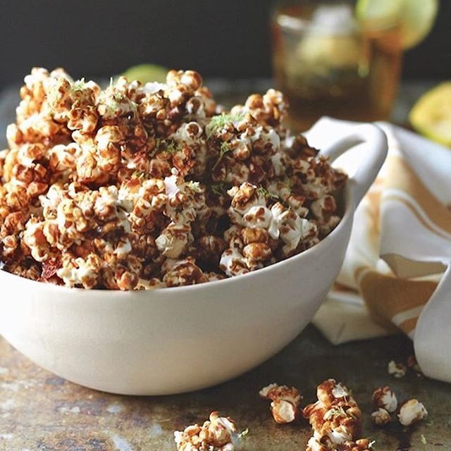 Who's hungry??! Dark and Stormy Kettle Corn all around yo ✨🥃🍍 The recipe is in my upcoming cookbook, #CookingWithCocktails, in all major bookstores Feb 14 baby! But you can reserve yourself a copy now by clicking the link in my profile. Then pour yourself a whiskey. Not that whiskey makes it more likely that you'll get a copy -
It's just fun 😜🥃✨ cheers!! #Repost @imbibe ・・・
Weekend snack: this seriously delicious Dark & Stormy popcorn from @kristy_gardner–recipe on the homepage of imbibemagazine.com. Also be sure to order her upcoming cookbook for lots of other great recipes like this! 👌🏼📷: @kristy_gardner #barsnacks #imbibe #imbibegram