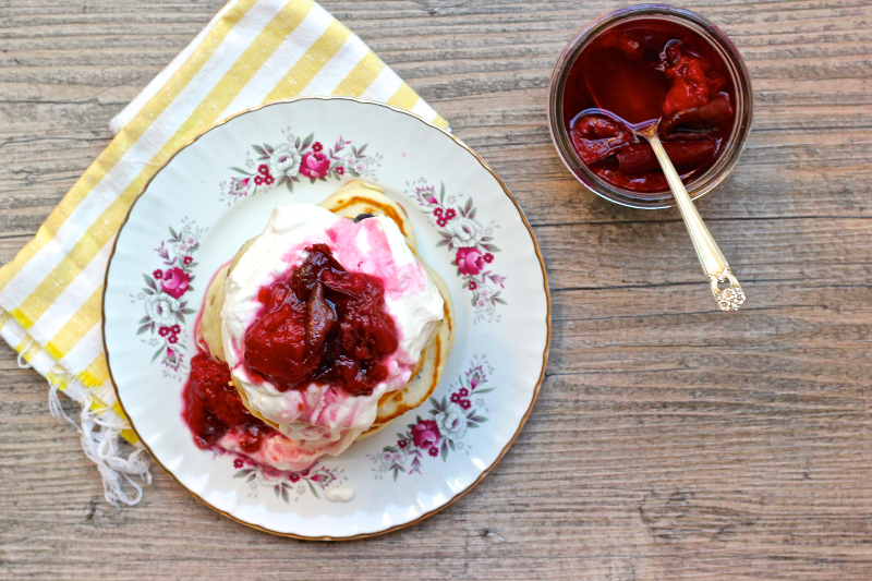 Wine Spiced Plum Preserves Recipe - SheEats.ca