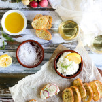 Radish and Ricotta Crostini Appetizer Recipe - She Eats