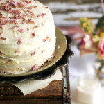 Spring Cherry Blossom Lemon Cake (with vanilla buttercream frosting) - She Eats