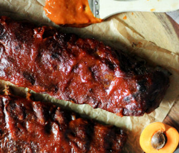 Firey Apricot & Whiskey Homemade BBQ Sauce Recipe - She Eats