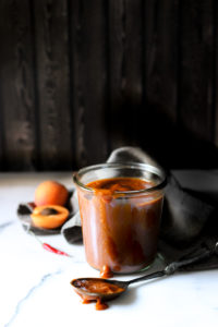 Firey Apricot & Whiskey Homemade BBQ Sauce Recipe - She Eats