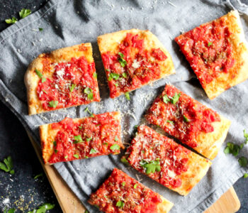 Just Crumbs: Baked Cookbook - Mom's Simple Sunday Pizza Recipe - She Eats | Vancouver food photographer & food stylist