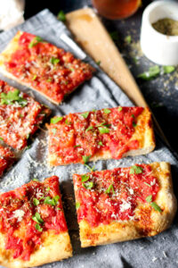 Just Crumbs: Baked Cookbook - Mom's Simple Sunday Pizza Recipe - She Eats | Vancouver food photographer & food stylist